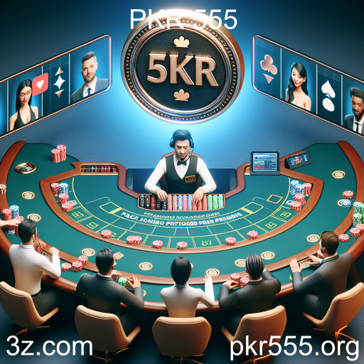 A Experiência Imersiva dos Jogos Ao Vivo no PKR 555